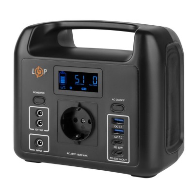 Багатофункціональна портативна зарядна станція Logicpower LP CHARGER 160 (160W, 204Wh) Багатофункціональна портативна зарядна станція Logicpower LP CHARGER 160 (160W, 204Wh)