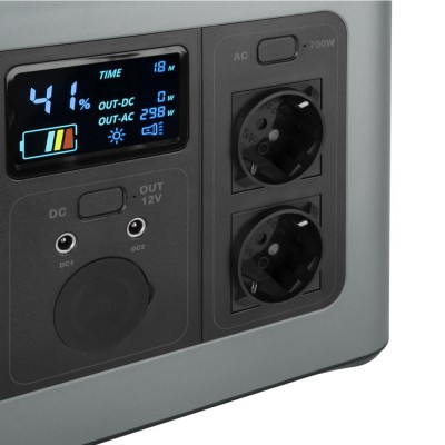 Багатофункціональна портативна зарядна станція Logicpower LP CHARGER MPPT 700 Pro (700W, 614Wh)