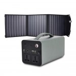 Комплект зарядной станции PPS 300W + Солнечная панель New Energy Technology 60W Solar Charger