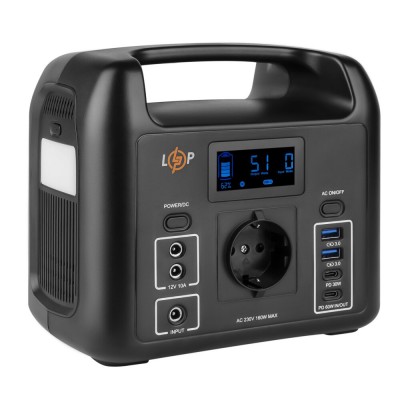 Багатофункціональна портативна зарядна станція Logicpower LP CHARGER 160 (160W, 204Wh) Багатофункціональна портативна зарядна станція Logicpower LP CHARGER 160 (160W, 204Wh)