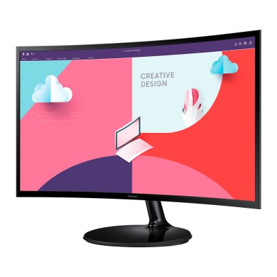 Монітор 27" Samsung LS27C360 Curved VA Black (LS27C360EAIXCI)