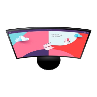 Монітор 27" Samsung LS27C360 Curved VA Black (LS27C360EAIXCI)