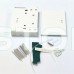 Абонентская розетка/бокс LW FTTH, для 4xSC simplex/LC duplex проходная