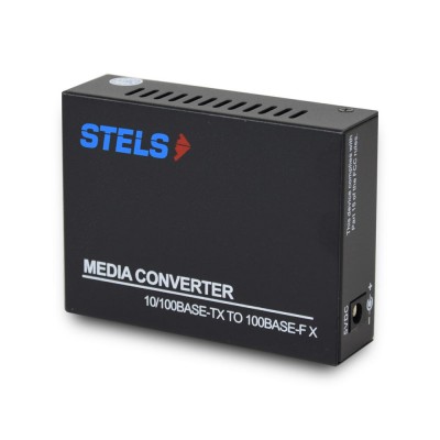 Медиаконвертер 100M 20км WDM SC, STELS-120B5-1550