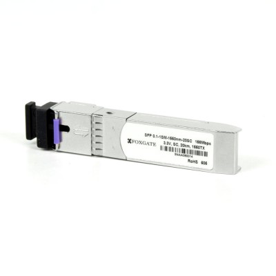 SFP модуль Foxgate SFP 0.1-1SM-1550nm-20SC