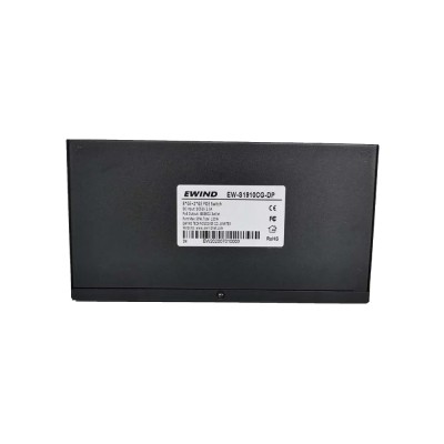 Неуправляемый гигабитный 10-портовый PoE-коммутатор Ewind EW-S1910CG-DP с 8 портами PoE