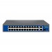 Управляемый 27-портовый PoE-коммутатор Hi-S21-24GP2G1S с 24 портами PoE