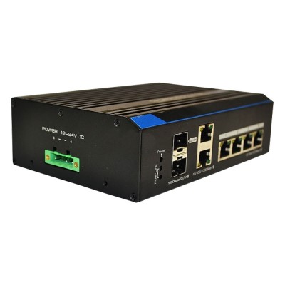 PoE-комутатор FoxGate S6004G-CGS-I POE 8-портовий некерований