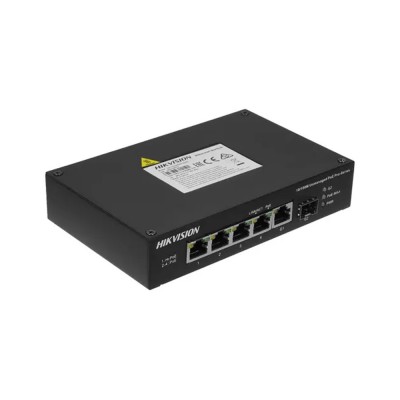 PoE-комутатор Hikvision DS-3T0306HP-E/HS 4-портовий некерований
