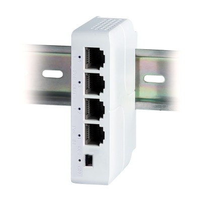 PoE розширювач Hi-AT13F-A extender 3-1 100Mbps