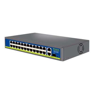 Неуправляемый 27-портовый PoE-коммутатор Hi-F2421GBL-C с 24 портами PoE