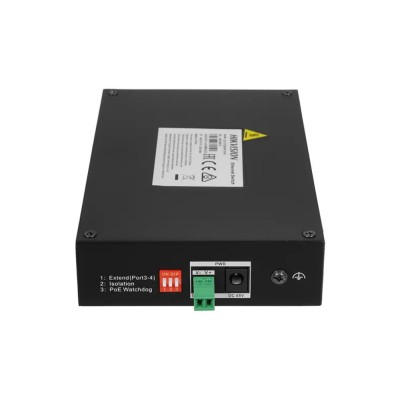 PoE-комутатор Hikvision DS-3T0306HP-E/HS 4-портовий некерований