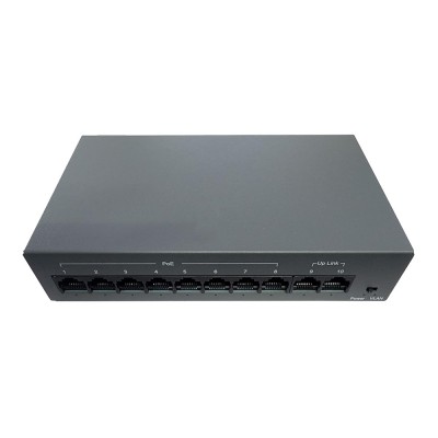 PoE комутатор Hisource HF082-02 з 8 портами PoE PoE комутатор Hisource HF082-02 з 8 портами PoE