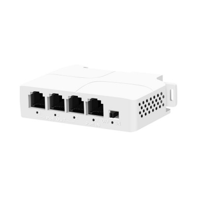 PoE розширювач Hi-AT13F-A extender 3-1 100Mbps