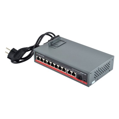 PoE-комутатор FoxGate S5808P-G2S CCTV 8-портовий некерований
