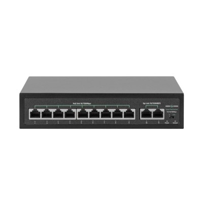 Коммутатор сетевой GreenVision POE GV-016-D-09+2P