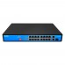Неуправляемый 19-портовый PoE-коммутатор +2*GE+1*GF Ewind EW-S1919CF-AP с 16 портами PoE