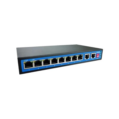 Неуправляемый гигабитный 10-портовый PoE-коммутатор Ewind EW-S1910CG-DP с 8 портами PoE
