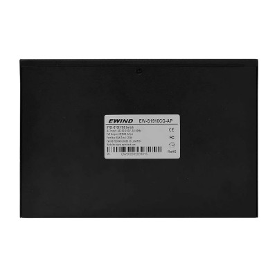 Неуправляемый гигабитный 10-портовый PoE-коммутатор Ewind EW-S1910CG-AP с 8 портами PoE