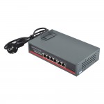 PoE-комутатор FoxGate S5804P-E2 CCTV 4-портовий некерований PoE-комутатор FoxGate S5804P-E2 CCTV 4-портовий некерований