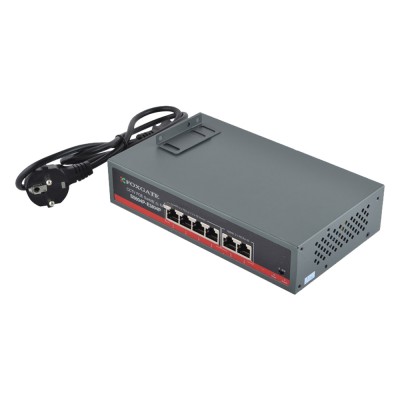 PoE-коммутатор FoxGate S5804P-E2 CCTV 4-портовый неуправляемый