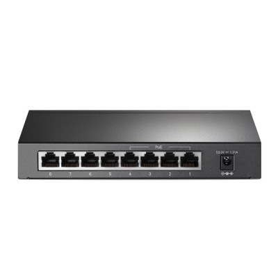 PoE-комутатор TP-Link TL-SF1008P 8-портовий з 4 PoE+ портами некерований