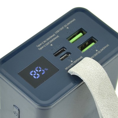 Повербанк REMAX RPP-320B 20 Вт + 22.5 Вт ємністю 30000 мА·год Повербанк REMAX RPP-320B 20 Вт + 22.5 Вт ємністю 30000 мА·год