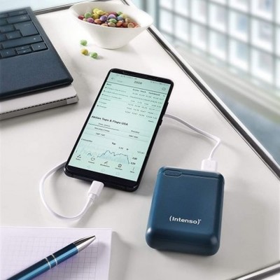 Повербанк Intenso Powerbank XS 10000 (petrol) ємністю 10000 мА·год Повербанк Intenso Powerbank XS 10000 (petrol) ємністю 10000 мА·год