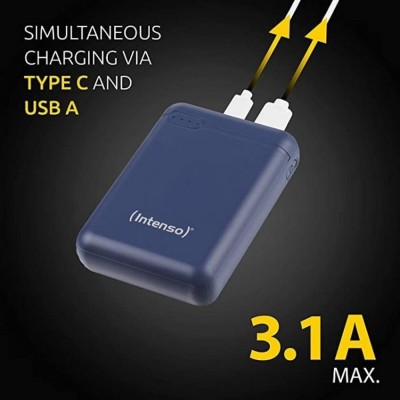 Повербанк Intenso Powerbank XS 10000 (dark blue) ємністью 10000 мА·год Повербанк Intenso Powerbank XS 10000 (dark blue) ємністью 10000 мА·год