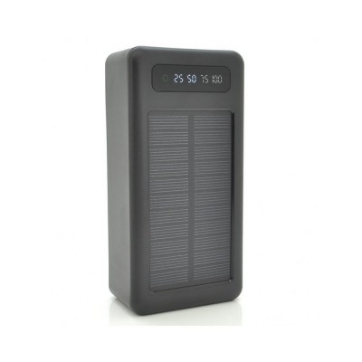 Повербанк на солнечных батареях Power Bank Solar PLO-SP30G емкостью 30000 мАч