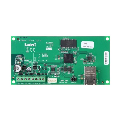 Ethernet-модуль Satel ETHM-1 PLUS для удаленного управления ППК INTEGRA и VERSA