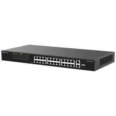 Некерований PoE-комутатор Ruijie Reyee RG-ES126FGS-P 1 Combo гігабітний з 24 портами PoE