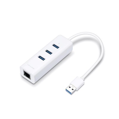 Сетовий адаптер TP-LINK UE330 USB3.0 to GE 3xUSB3.0 HUB