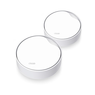 Маршрутизатор TP-LINK Deco X50-PoE (2-pack) MESH система AX3000 1xGE LAN/WAN 1x2,5GE LAN/WAN MU-MIMO OFDMA MESH Маршрутизатор TP-LINK Deco X50-PoE (2-pack) MESH система AX3000 1xGE LAN/WAN 1x2,5GE LAN/WAN MU-MIMO OFDMA MESH