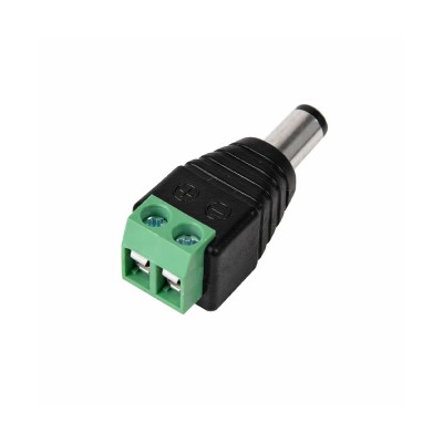 Роз'єм Power jack 2.1*5.5mm ATIS під затискач C (male)