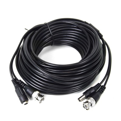 Кабель BNC-рower cable A 15 м (BNC+DC/BNC+DC) для передавання відеосигналу та живлення