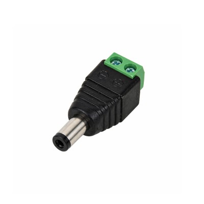 Роз'єм Power jack 2.1*5.5mm ATIS під затискач C (male)