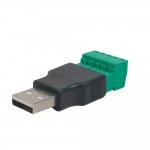 Роз'єм USB під затискач (male) Роз'єм USB під затискач (male)