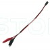 Кабель перехідник DC (female) - Alligator Clip "крокодил" Кабель перехідник DC (female) - Alligator Clip "крокодил"