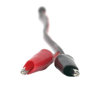 Кабель перехідник DC (male) - Alligator Clip "крокодил" Кабель перехідник DC (male) - Alligator Clip "крокодил"