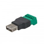 Роз'єм USB під затискач (female) Роз'єм USB під затискач (female)