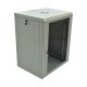 Шафа серверна SteelNet 15U 600 x 500 для мережевого обладнання (скло, сірий)