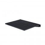 Полиця консольна, глибина 280мм 1U (SN-1U-280К-9005) чорна