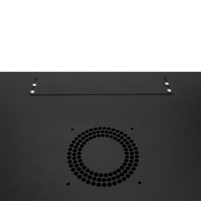 Шафа серверна SteelNet 12U 600 x 600 для мережевого обладнання (скло, чорний)