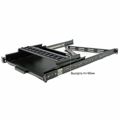 Кронштейн для кріплення в стійці монітора поворотний КМП-600 Кронштейн для кріплення в стійці монітора поворотний КМП-600