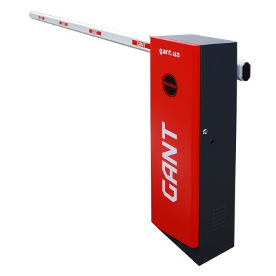 Швидкісний шлагбаум Gant STRIKE з телескопічною стрілою 4-6 метрів зі світловідбиваючими наклейками Швидкісний шлагбаум Gant STRIKE з телескопічною стрілою 4-6 метрів зі світловідбиваючими наклейками