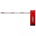 Швидкісний шлагбаум Gant STRIKE з телескопічною стрілою 4-6 метрів зі світловідбиваючими наклейками Швидкісний шлагбаум Gant STRIKE з телескопічною стрілою 4-6 метрів зі світловідбиваючими наклейками