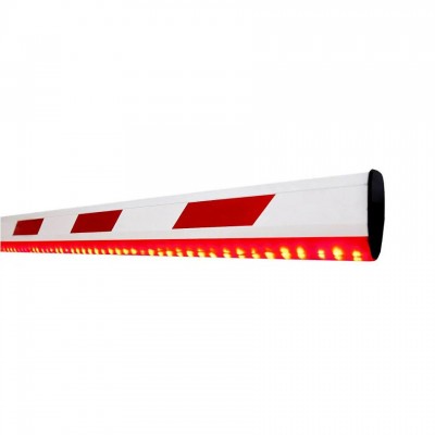 Стріла для шлагбауму ZKTeco CMP та BG1000 LED Boom довжиною 4.5м з LED підсвічуванням Стріла для шлагбауму ZKTeco CMP та BG1000 LED Boom довжиною 4.5м з LED підсвічуванням