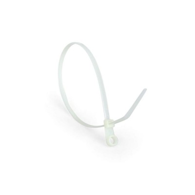 Монтажний комплект: Стяжка Relfix 5 x 200 мм з кріпленням (100 шт/уп) біла + Майданчик для стяжки під дюбель 16 x 22 мм чорний (100шт) + Дюбелі швидкого монтажу 6 x 40 мм потай (100 шт/уп)