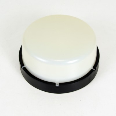 Світильник ERKA 1065D.i-Вlack-В з датчиком руху 26 W круглий чорний/білий Е27 IP 65 (розпродаж 770)